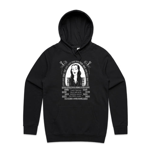 Hellish Crusade Hoodie by Lonely Kids Club. All clothing from our T-shirts to our shorts and hoodies are ethically made, and printed packed and shipped from Sydney.