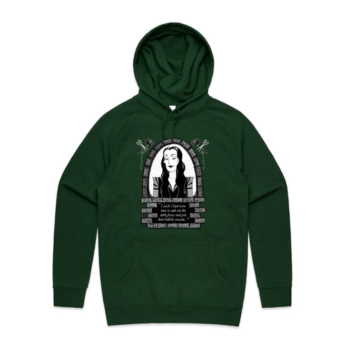 Hellish Crusade Hoodie by Lonely Kids Club. All clothing from our T-shirts to our shorts and hoodies are ethically made, and printed packed and shipped from Sydney.