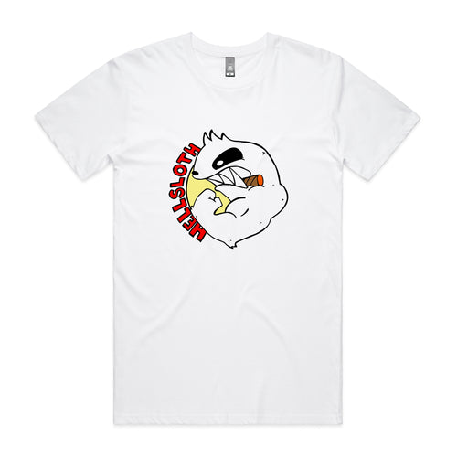 Hellsloth Tee by Lonely Kids Club. All clothing from our T-shirts to our shorts and hoodies are ethically made, and printed packed and shipped from Sydney.