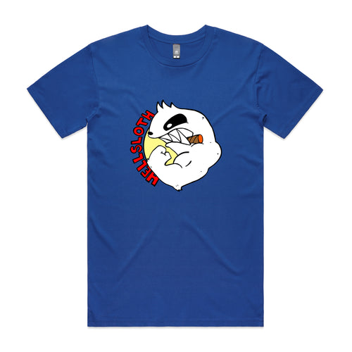 Hellsloth Tee by Lonely Kids Club. All clothing from our T-shirts to our shorts and hoodies are ethically made, and printed packed and shipped from Sydney.