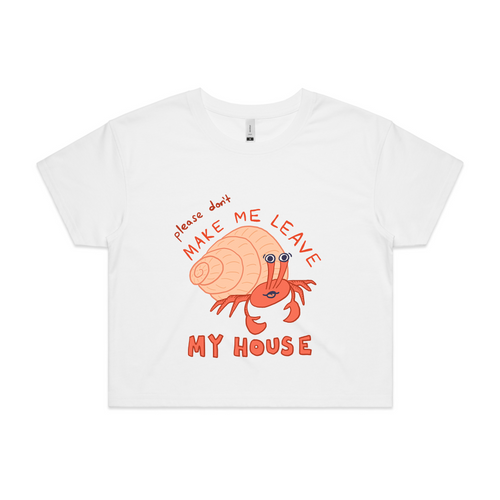 Hermit Crab Tee by Lonely Kids Club. All clothing from our T-shirts to our shorts and hoodies are ethically made, and printed packed and shipped from Sydney.