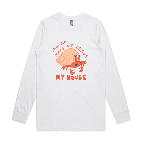 Hermit Crab Tee by Lonely Kids Club. All clothing from our T-shirts to our shorts and hoodies are ethically made, and printed packed and shipped from Sydney.
