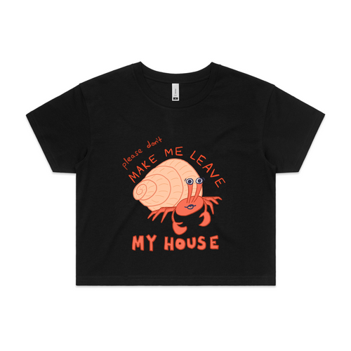 Hermit Crab Tee by Lonely Kids Club. All clothing from our T-shirts to our shorts and hoodies are ethically made, and printed packed and shipped from Sydney.