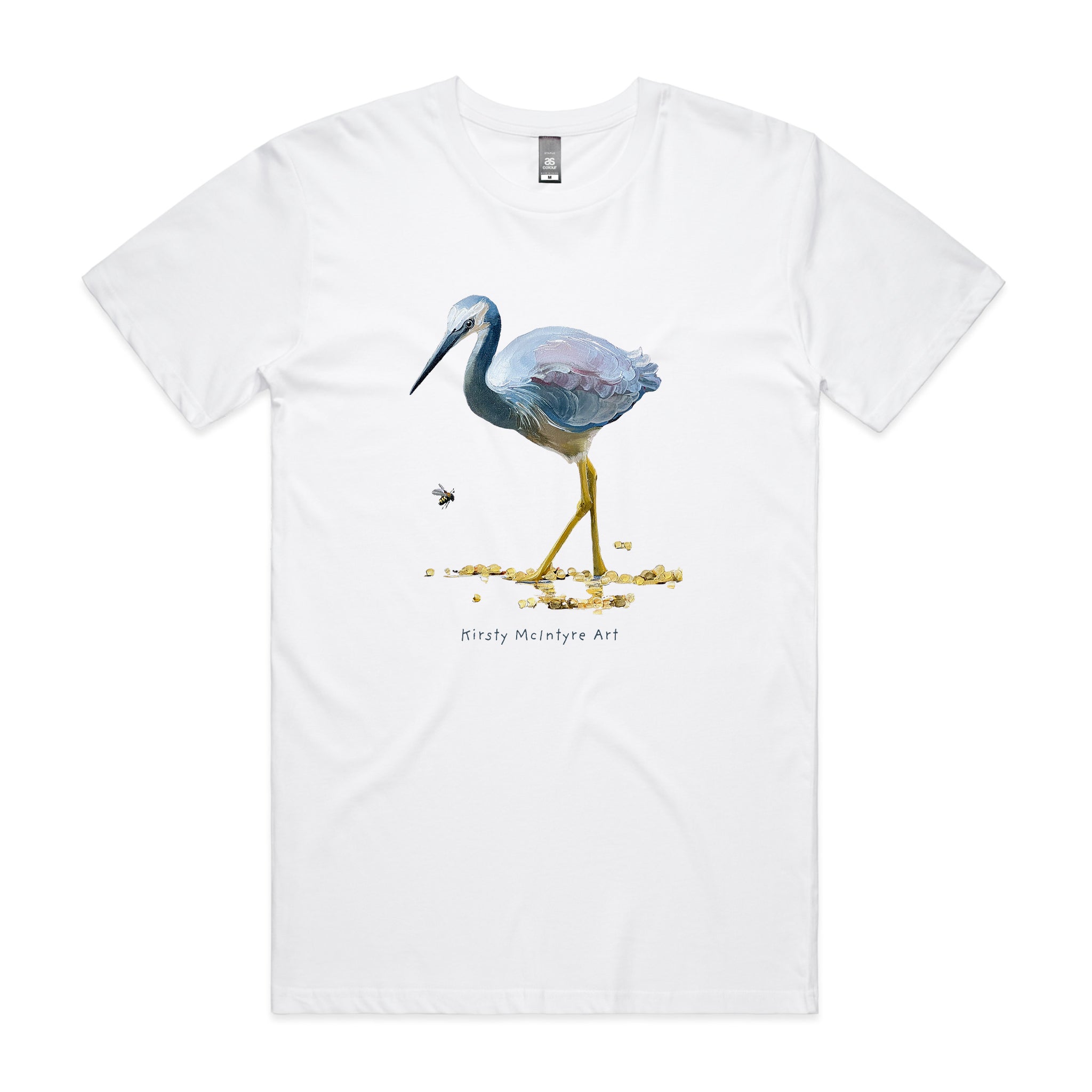 White Faced Heron Tee