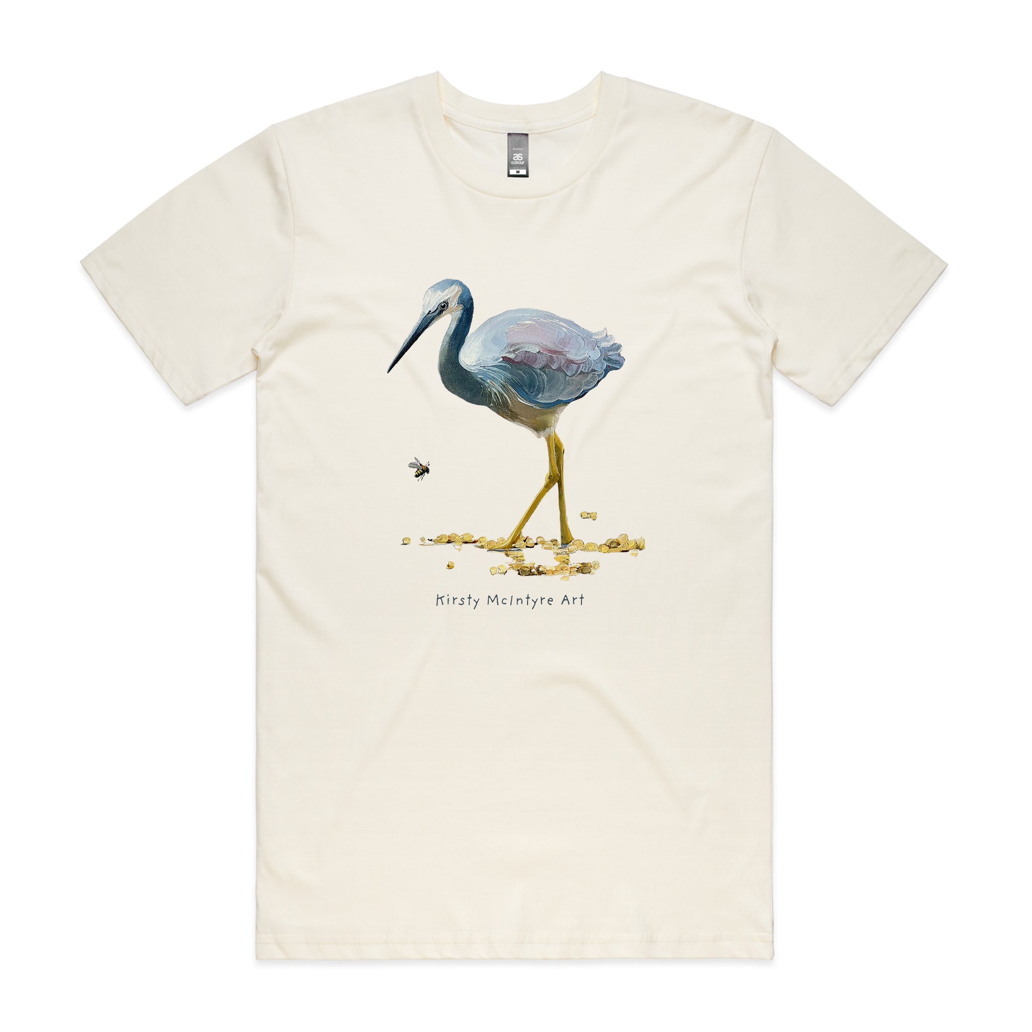 White Faced Heron Tee