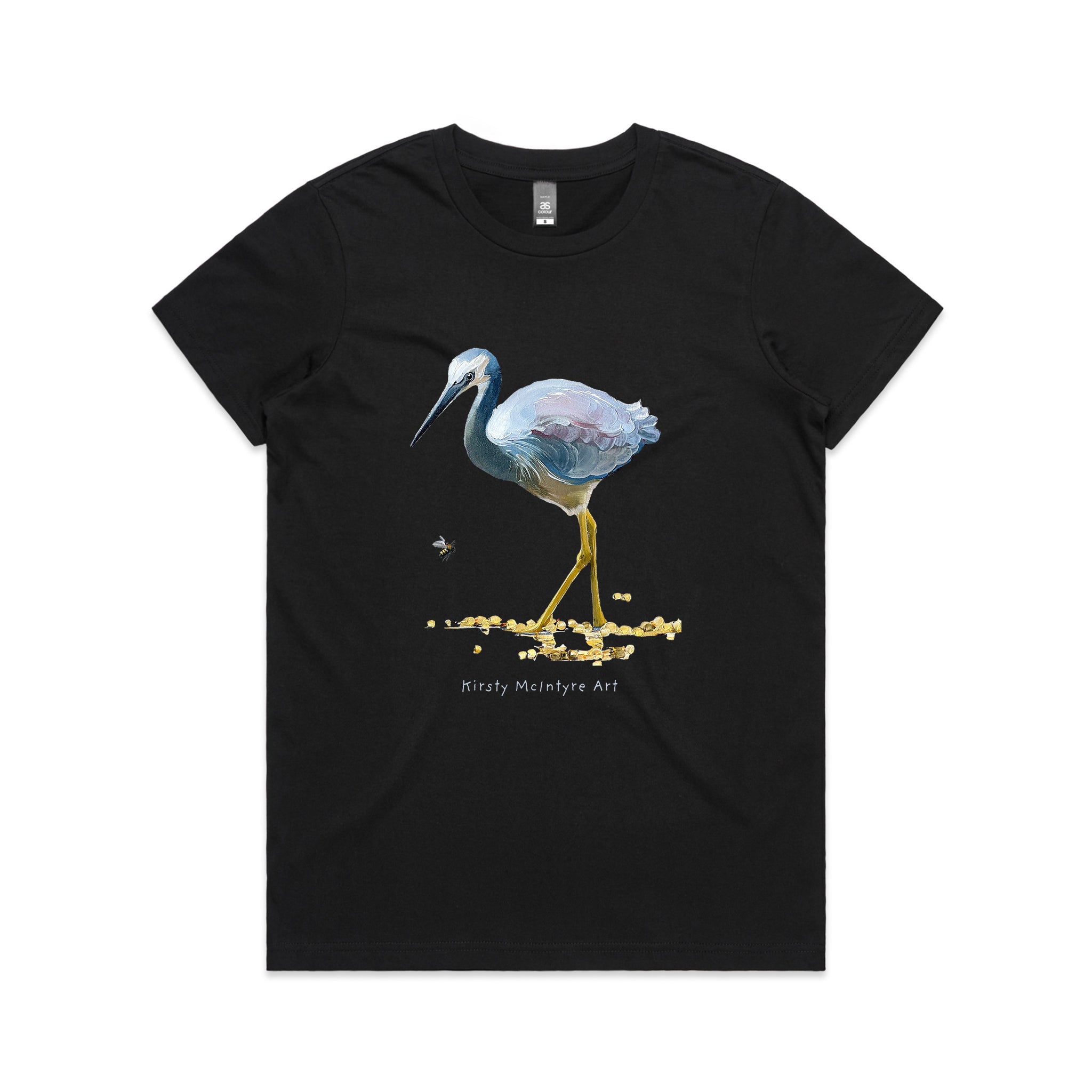White Faced Heron Tee