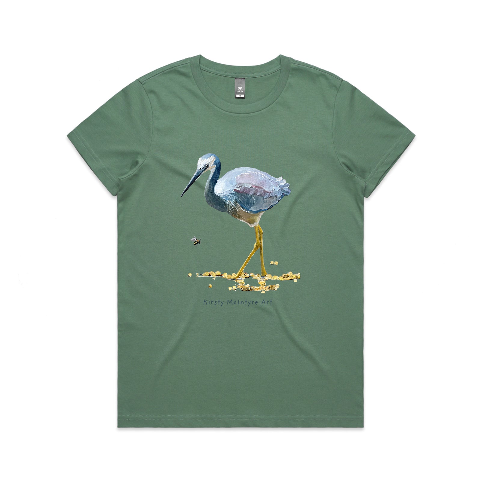 White Faced Heron Tee