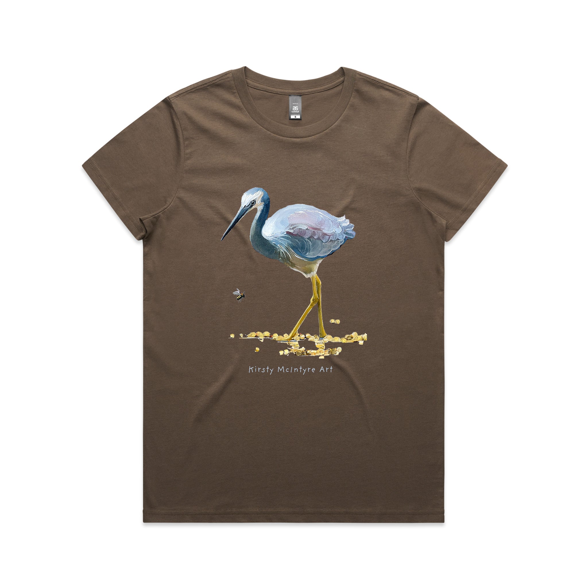 White Faced Heron Tee