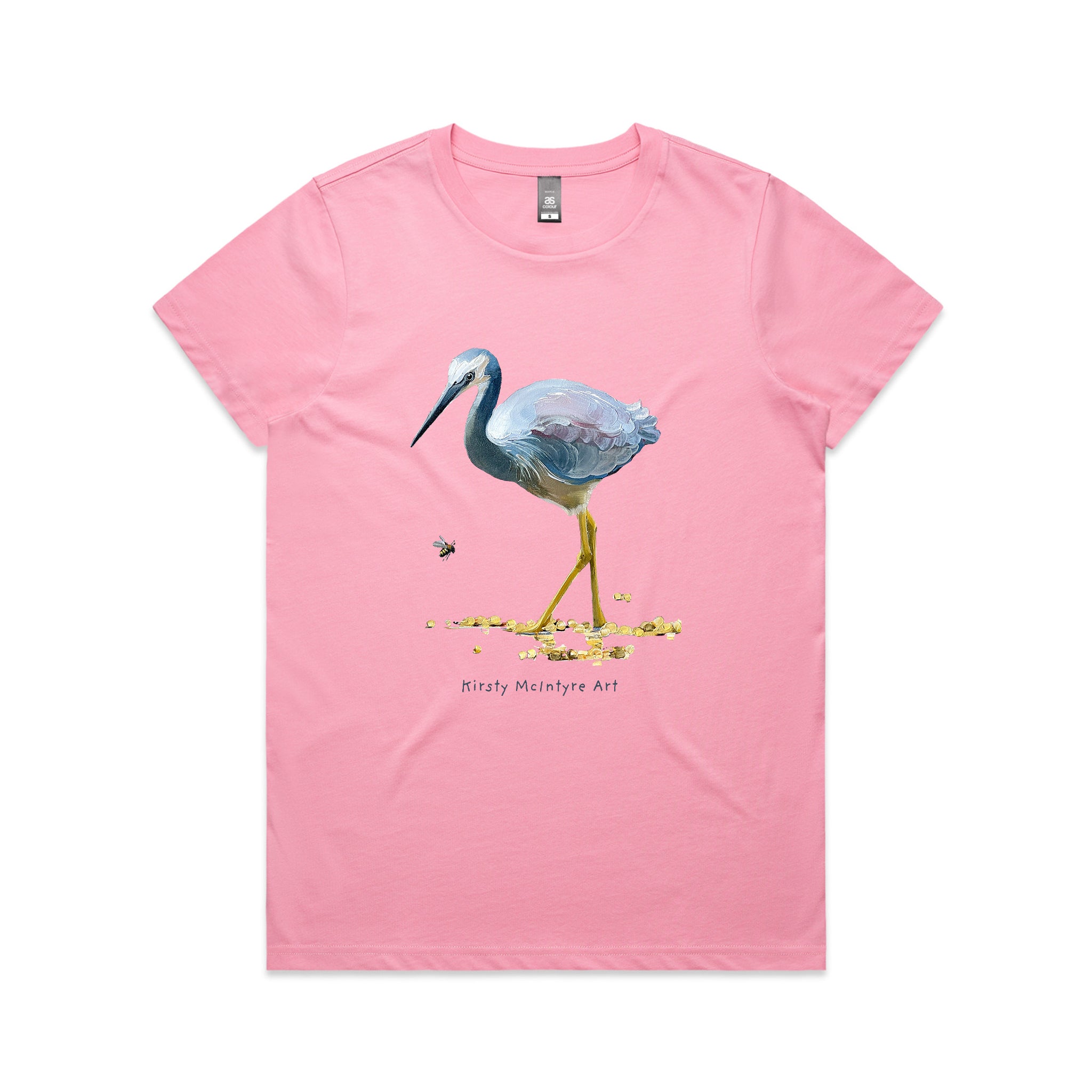 White Faced Heron Tee