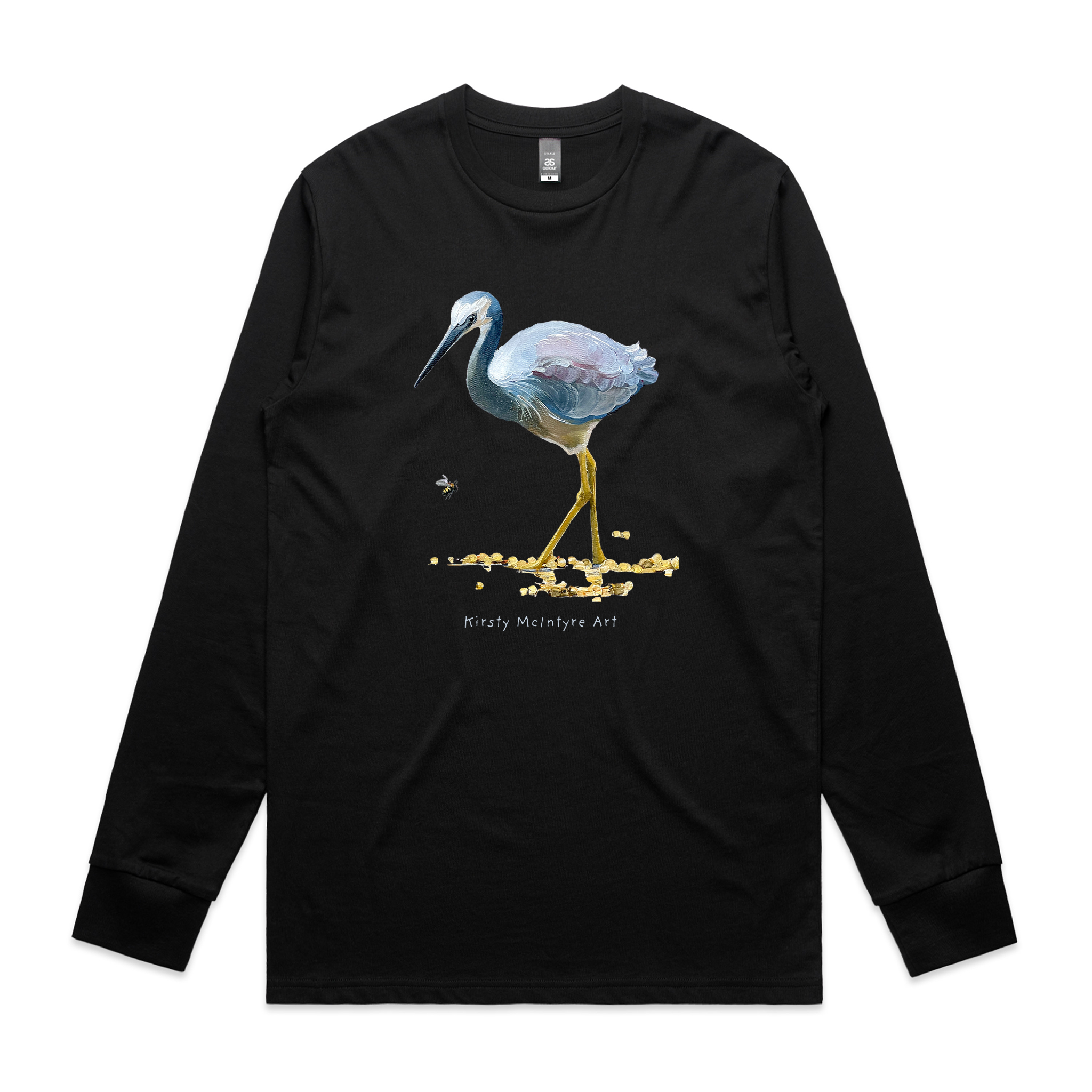 White Faced Heron Tee