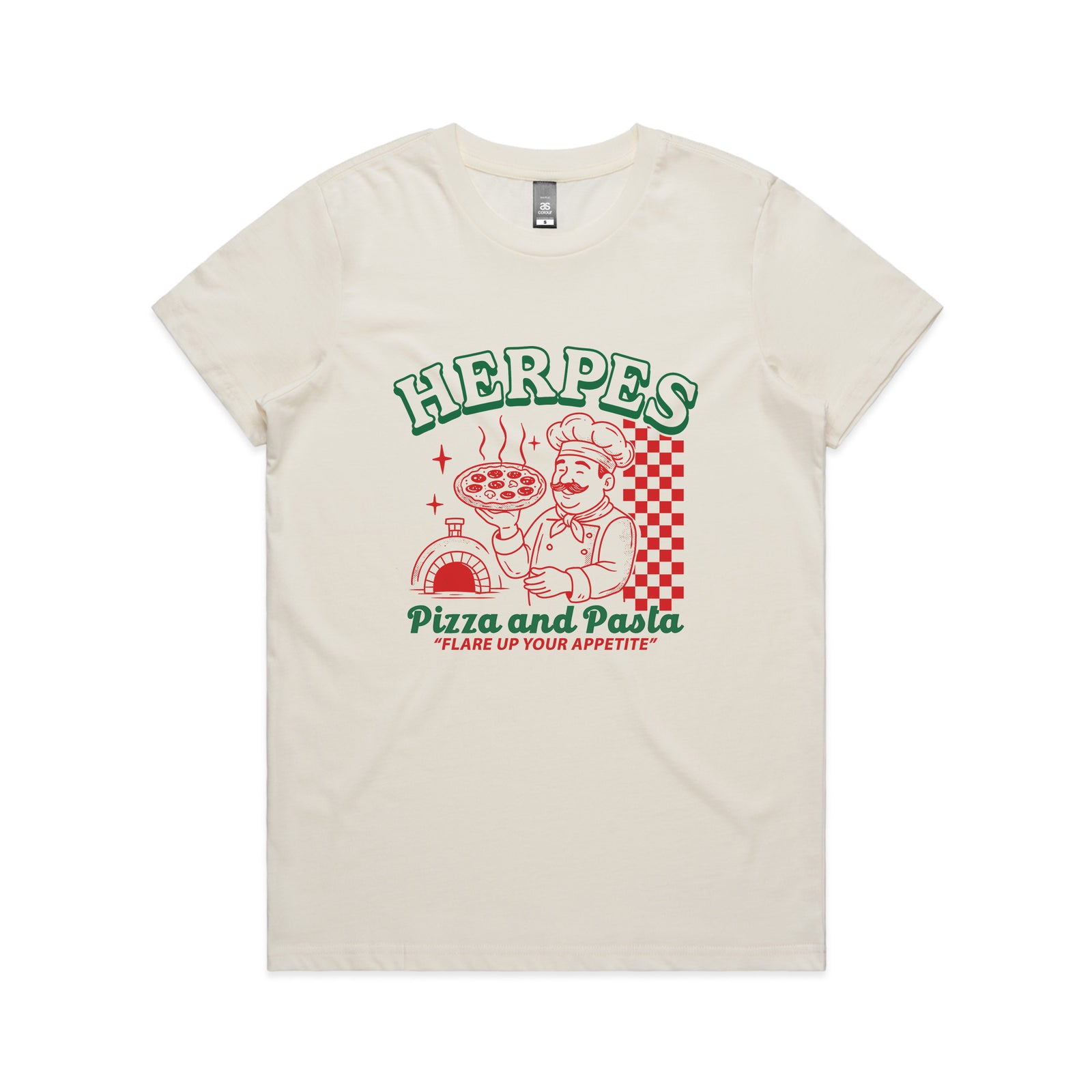 Herpes, Pizza, Pasta Tee