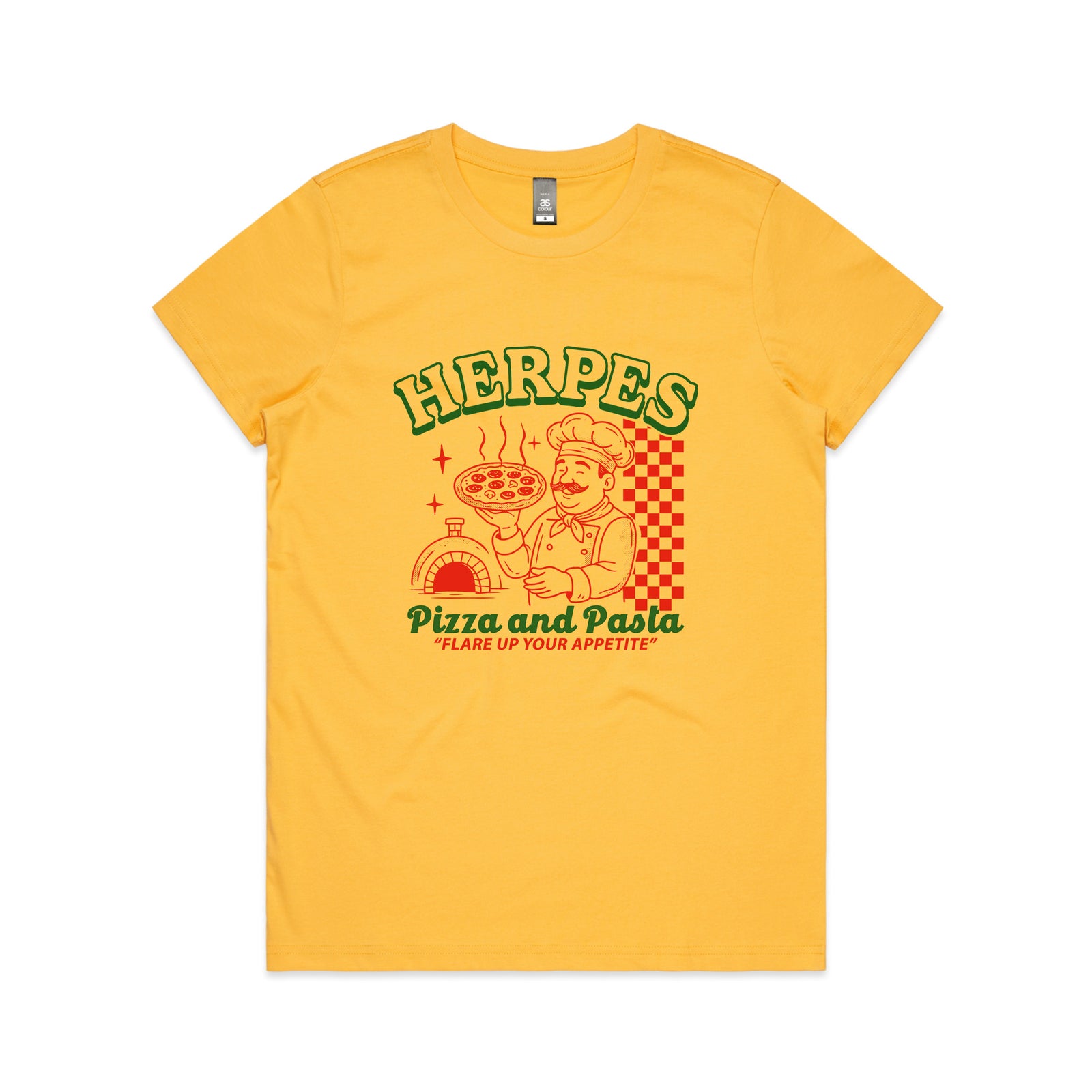 Herpes, Pizza, Pasta Tee