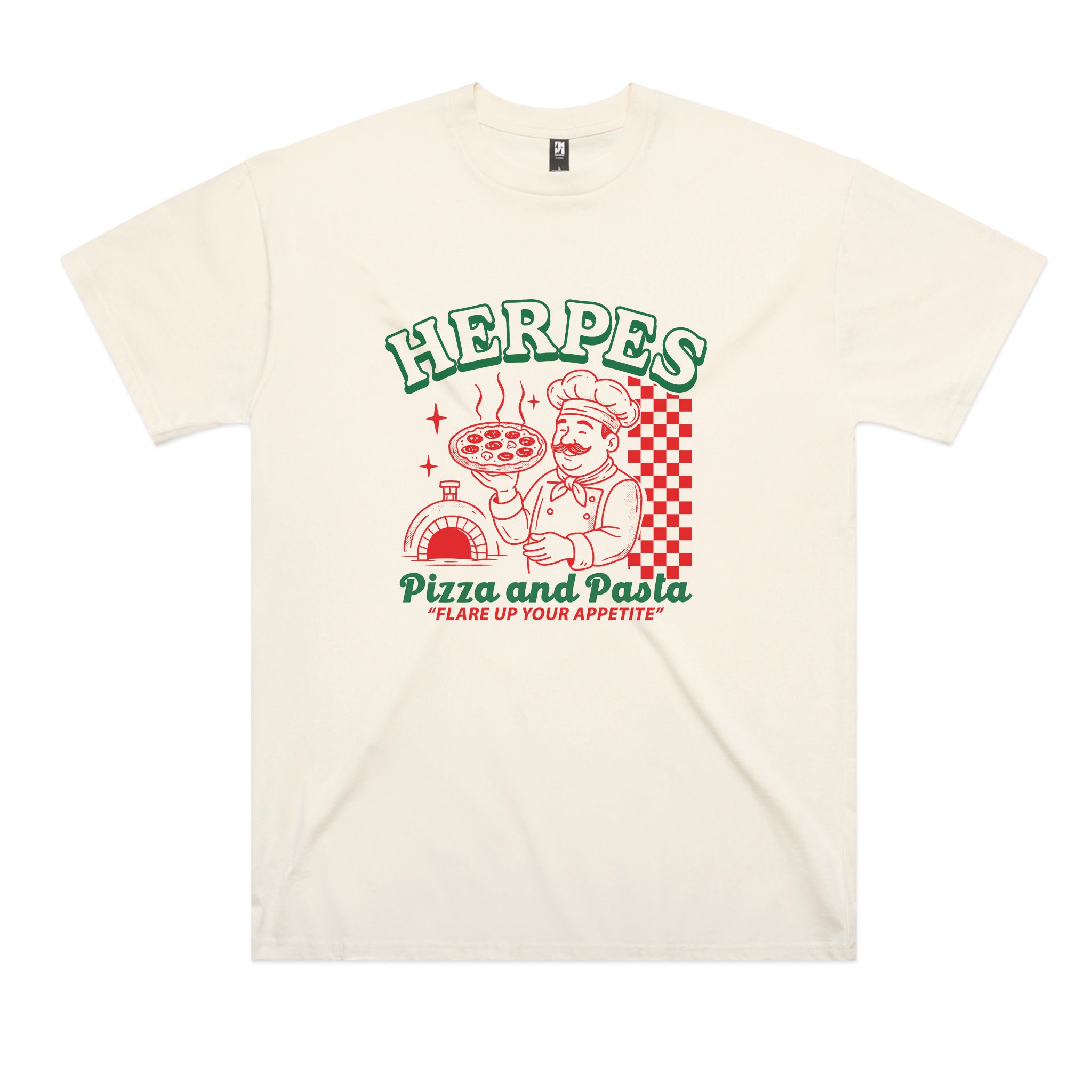 Herpes, Pizza, Pasta Tee