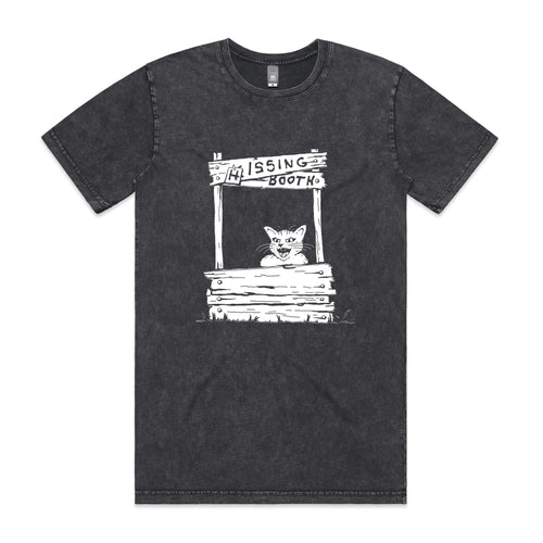 Hissing Booth Tee by Lonely Kids Club. All clothing from our T-shirts to our shorts and hoodies are ethically made, and printed packed and shipped from Sydney.