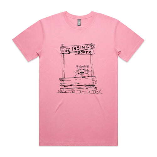 Hissing Booth Tee by Lonely Kids Club. All clothing from our T-shirts to our shorts and hoodies are ethically made, and printed packed and shipped from Sydney.