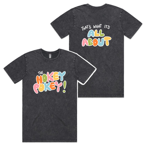 The Hokey Pokey Tee by Lonely Kids Club. All clothing from our T-shirts to our shorts and hoodies are ethically made, and printed packed and shipped from Sydney.