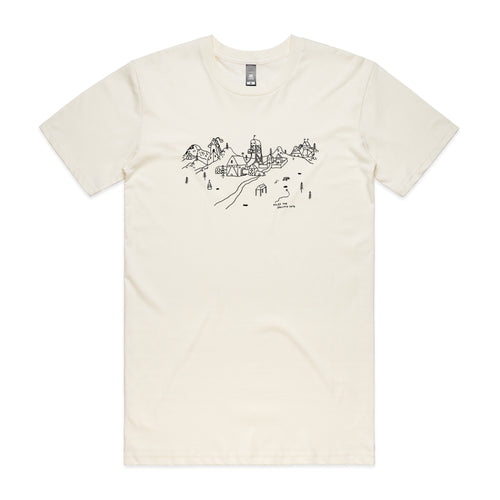 Holes Tee by Lonely Kids Club. All clothing from our T-shirts to our shorts and hoodies are ethically made, and printed packed and shipped from Sydney.