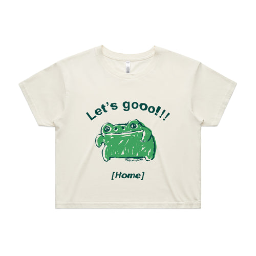 Let's Go Home Tee by Lonely Kids Club. All clothing from our T-shirts to our shorts and hoodies are ethically made, and printed packed and shipped from Sydney.