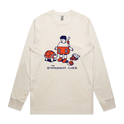Homebodies Tee by Lonely Kids Club. All clothing from our T-shirts to our shorts and hoodies are ethically made, and printed packed and shipped from Sydney.