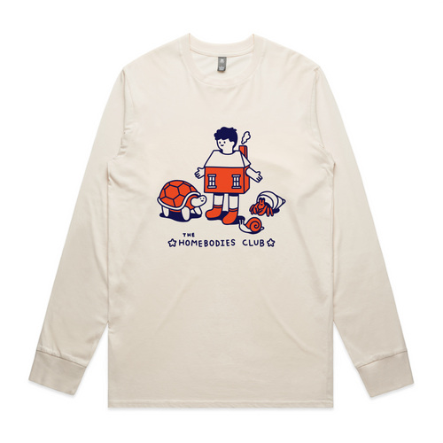 Homebodies Tee by Lonely Kids Club. All clothing from our T-shirts to our shorts and hoodies are ethically made, and printed packed and shipped from Sydney.