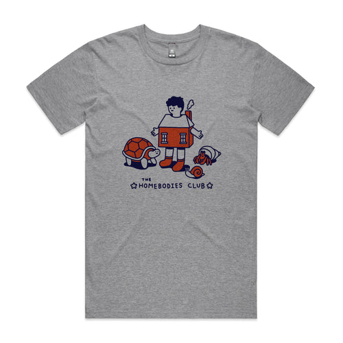 Homebodies Tee by Lonely Kids Club. All clothing from our T-shirts to our shorts and hoodies are ethically made, and printed packed and shipped from Sydney.