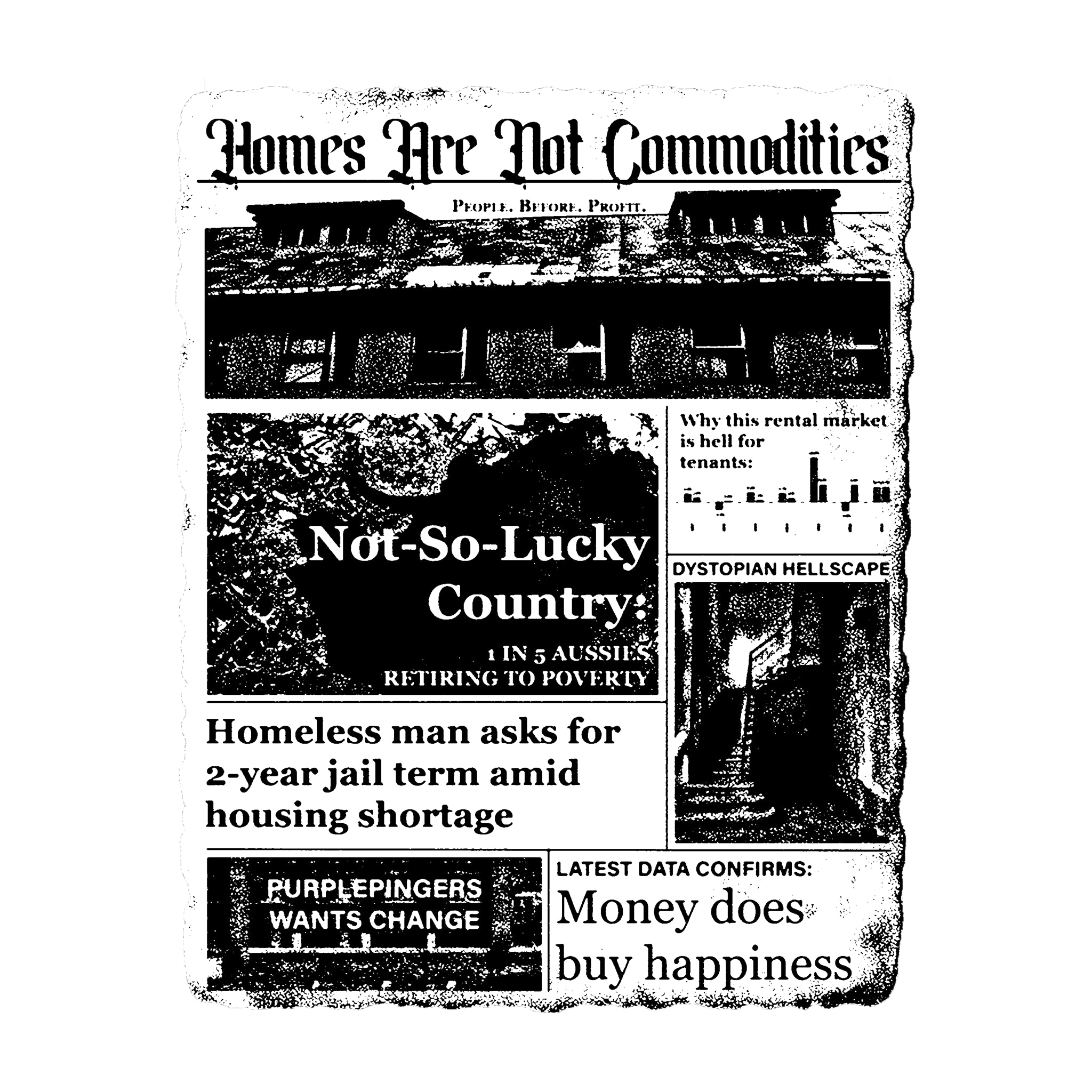 Homes Are Not Commodities Jumper