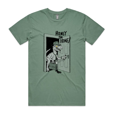 Honey Raptor Tee by Lonely Kids Club. All clothing from our T-shirts to our shorts and hoodies are ethically made, and printed packed and shipped from Sydney.