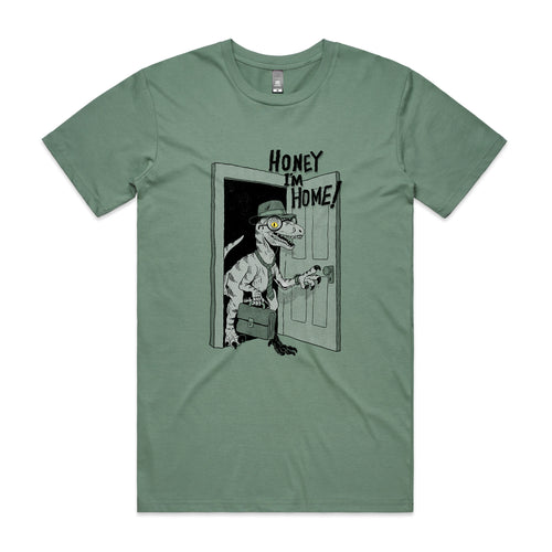 Honey Raptor Tee by Lonely Kids Club. All clothing from our T-shirts to our shorts and hoodies are ethically made, and printed packed and shipped from Sydney.