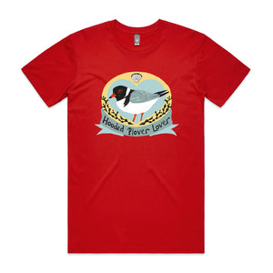 Hooded Plover Lover Tee by Lonely Kids Club. All clothing from our T-shirts to our shorts and hoodies are ethically made, and printed packed and shipped from Sydney.