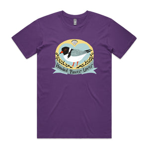 Hooded Plover Lover Tee by Lonely Kids Club. All clothing from our T-shirts to our shorts and hoodies are ethically made, and printed packed and shipped from Sydney.