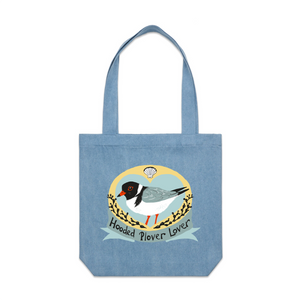 Hooded Plover Lover Tote by Lonely Kids Club. All clothing from our T-shirts to our shorts and hoodies are ethically made, and printed packed and shipped from Sydney.