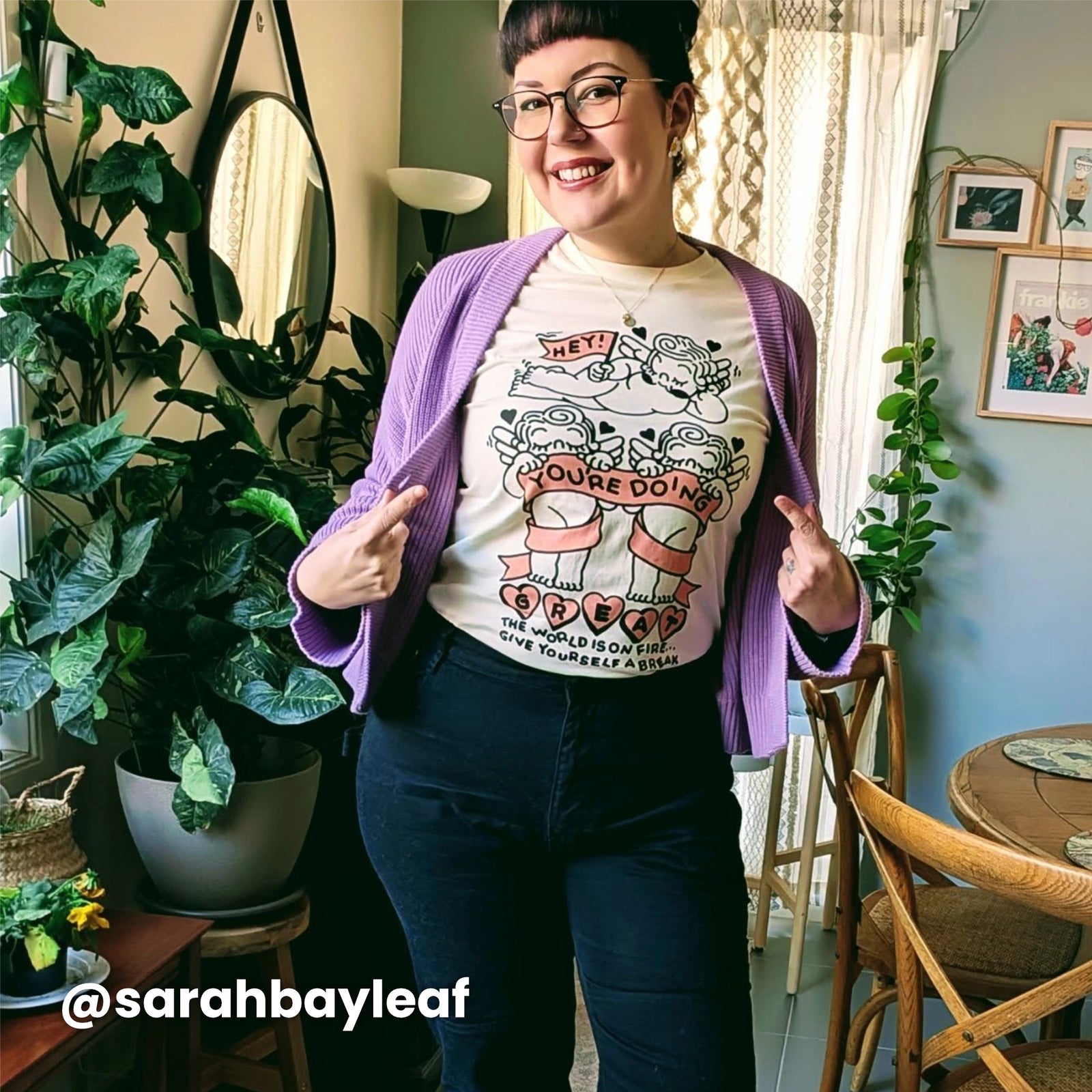 World On Fire Tee