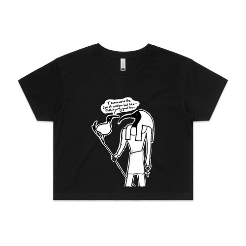 Thoth Tee by Lonely Kids Club. All clothing from our T-shirts to our shorts and hoodies are ethically made, and printed packed and shipped from Sydney.