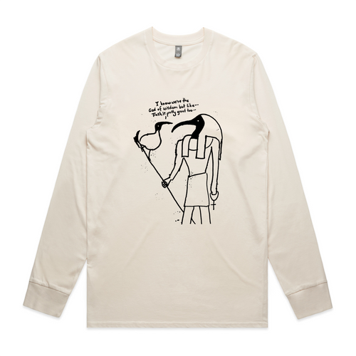 Thoth Tee by Lonely Kids Club. All clothing from our T-shirts to our shorts and hoodies are ethically made, and printed packed and shipped from Sydney.