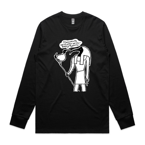 Thoth Tee by Lonely Kids Club. All clothing from our T-shirts to our shorts and hoodies are ethically made, and printed packed and shipped from Sydney.