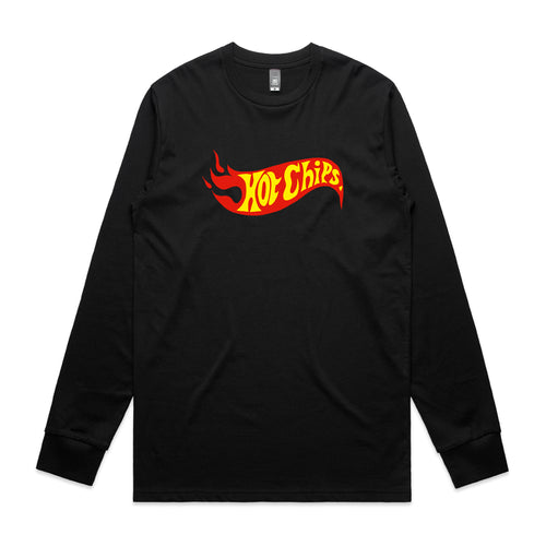Hot Chips Tee by Lonely Kids Club. All clothing from our T-shirts to our shorts and hoodies are ethically made, and printed packed and shipped from Sydney.