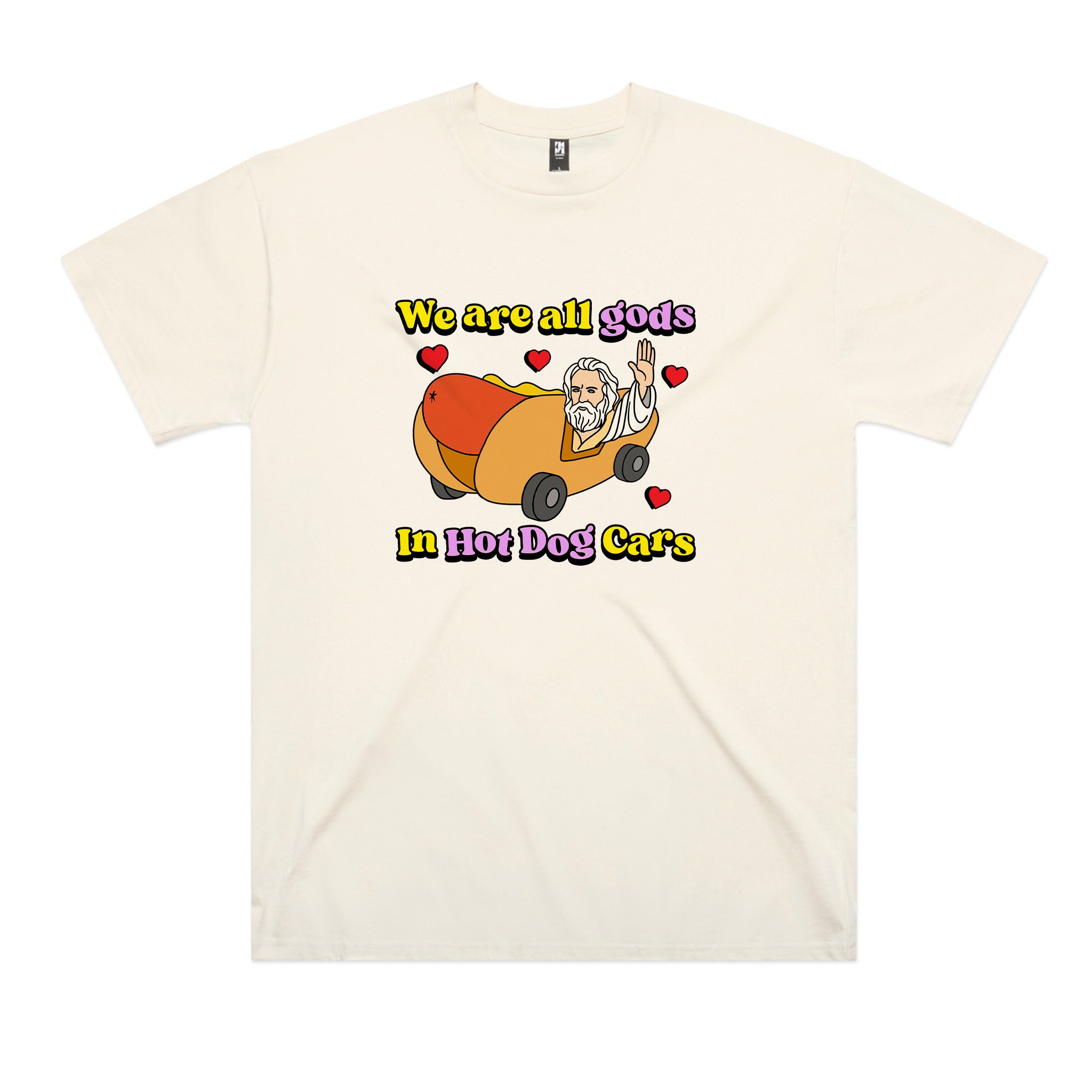 Hot Dog Cars Tee
