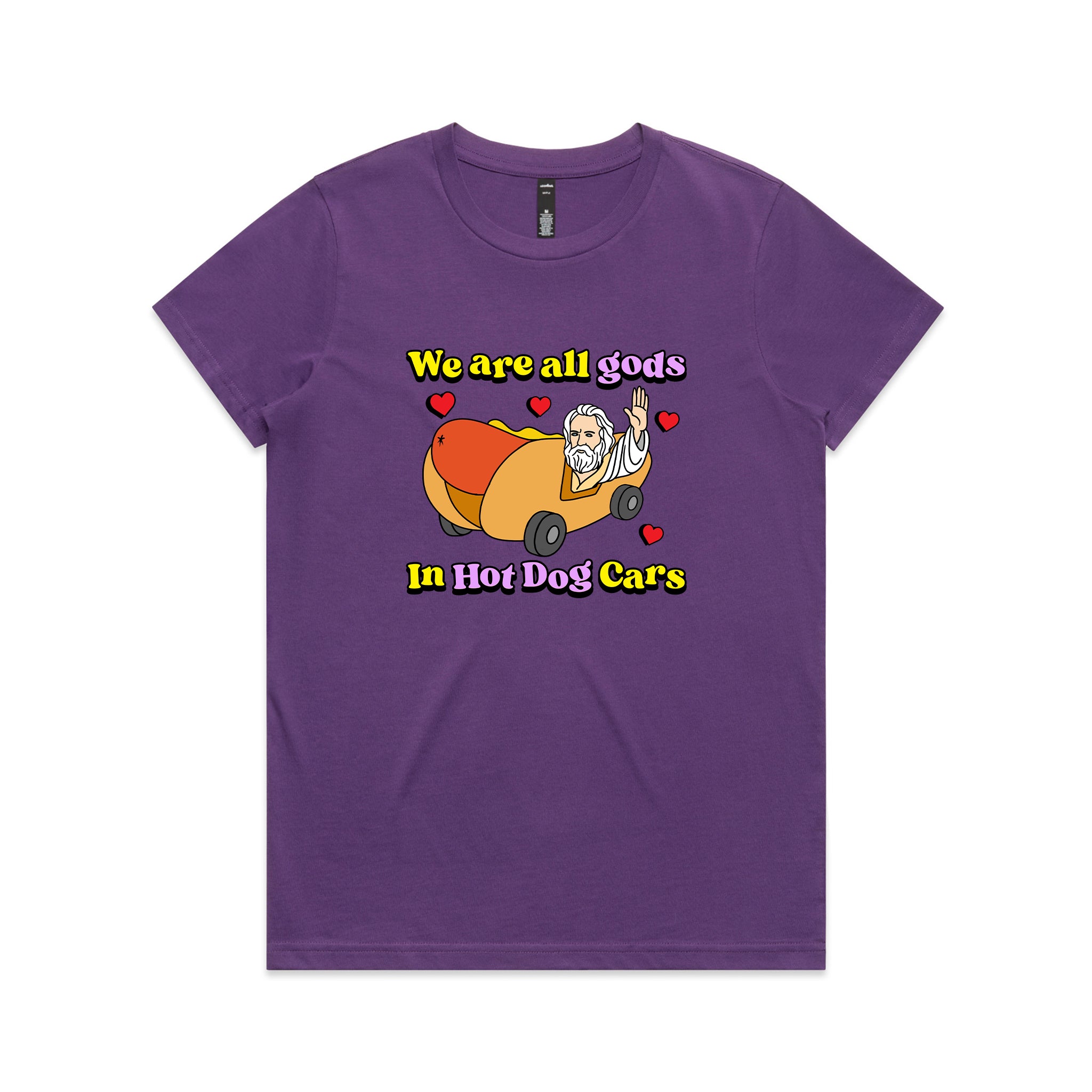 Hot Dog Cars Tee