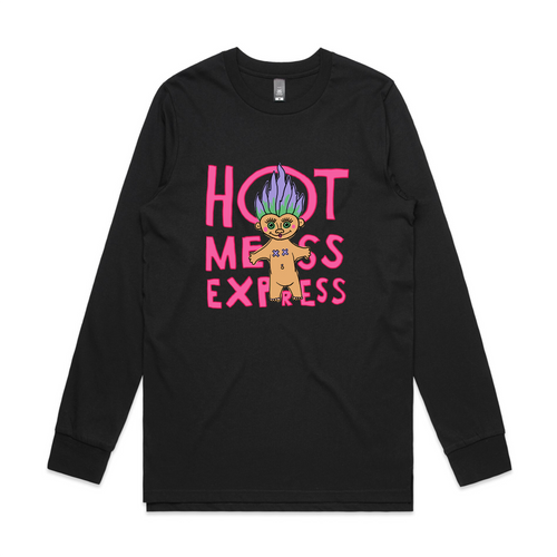 Hot Mess Express Tee by Lonely Kids Club. All clothing from our T-shirts to our shorts and hoodies are ethically made, and printed packed and shipped from Sydney.