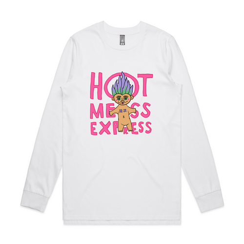 Hot Mess Express Tee by Lonely Kids Club. All clothing from our T-shirts to our shorts and hoodies are ethically made, and printed packed and shipped from Sydney.