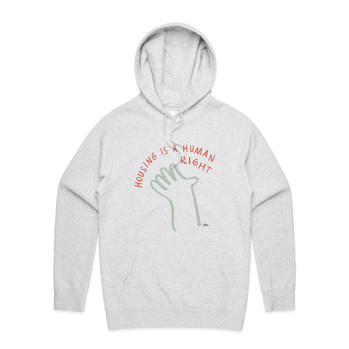 Housing Hand Hoodie by Lonely Kids Club. All clothing from our T-shirts to our shorts and hoodies are ethically made, and printed packed and shipped from Sydney.