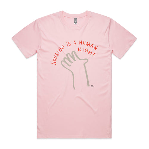 Housing Hand Tee by Lonely Kids Club. All clothing from our T-shirts to our shorts and hoodies are ethically made, and printed packed and shipped from Sydney.