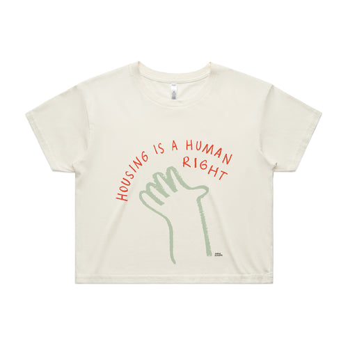 Housing Hand Tee by Lonely Kids Club. All clothing from our T-shirts to our shorts and hoodies are ethically made, and printed packed and shipped from Sydney.