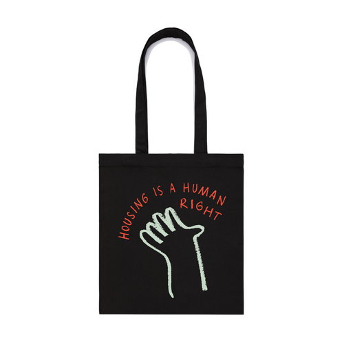 Housing Hand Tote by Lonely Kids Club. All clothing from our T-shirts to our shorts and hoodies are ethically made, and printed packed and shipped from Sydney.