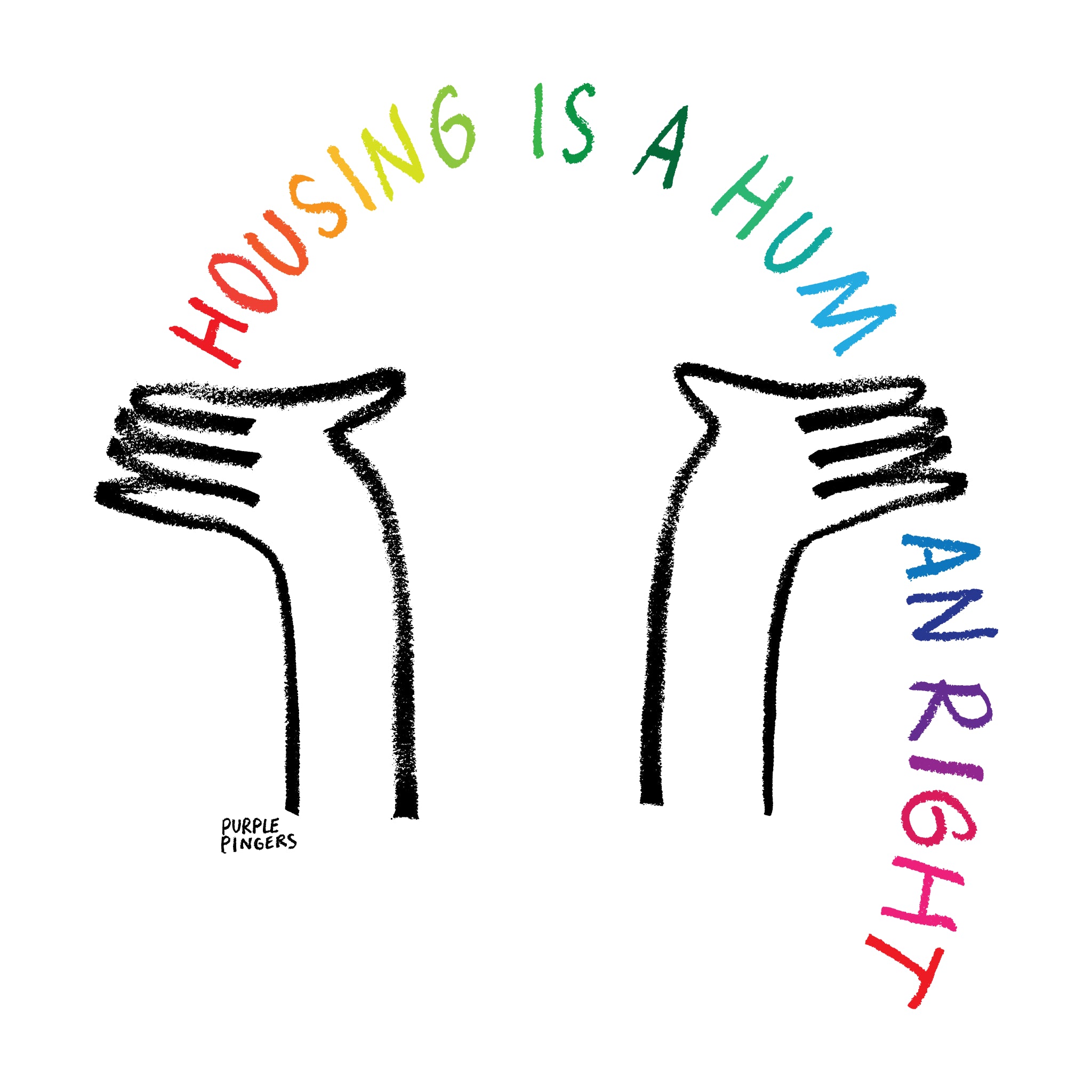 Housing Rainbow Tee