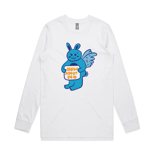 How About No Tee by Lonely Kids Club. All clothing from our T-shirts to our shorts and hoodies are ethically made, and printed packed and shipped from Sydney.