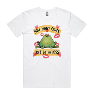 How Many Frogs Tee by Lonely Kids Club. All clothing from our T-shirts to our shorts and hoodies are ethically made, and printed packed and shipped from Sydney.