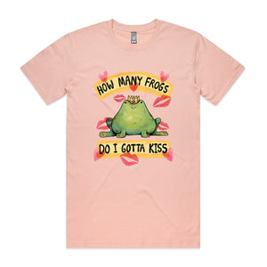 How Many Frogs Tee by Lonely Kids Club. All clothing from our T-shirts to our shorts and hoodies are ethically made, and printed packed and shipped from Sydney.