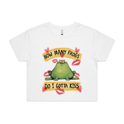 How Many Frogs Tee by Lonely Kids Club. All clothing from our T-shirts to our shorts and hoodies are ethically made, and printed packed and shipped from Sydney.