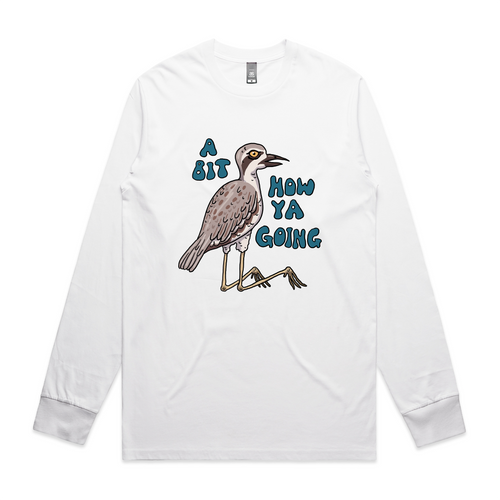 How Ya Going Tee by Lonely Kids Club. All clothing from our T-shirts to our shorts and hoodies are ethically made, and printed packed and shipped from Sydney.